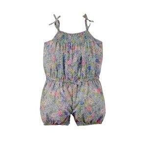 CARTERS Baby 6 Months ONE PIECE ROMPER Floral Print Sleeveless 6M
